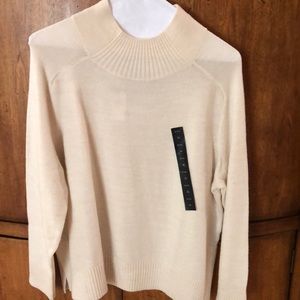 Soft cream sweater